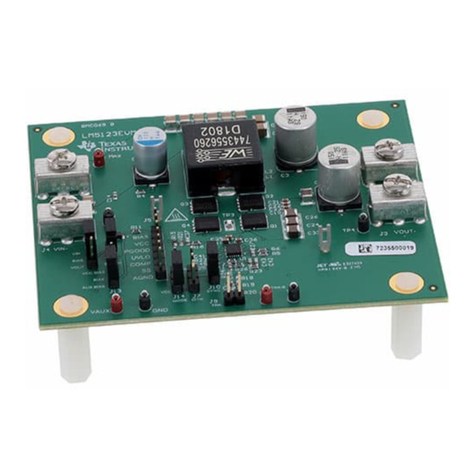 Texas Instruments LM5123EVM-BST User manual
