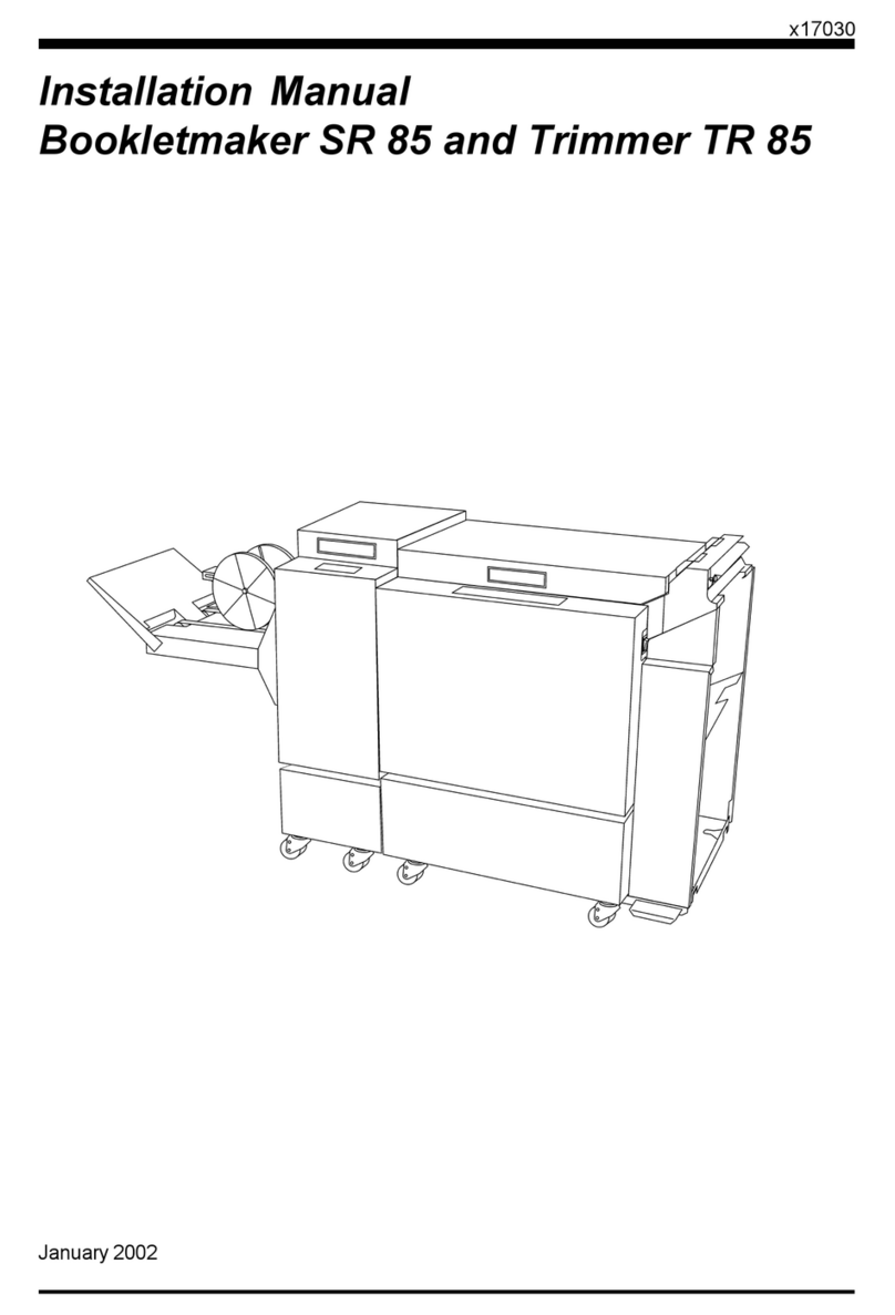 Plockmatic SR 85 User manual
