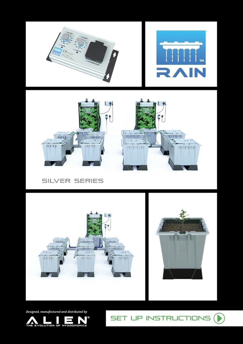 Alien RAIN SILVER Series Setup instructions Alien RAIN SILVER Series Setup instructions