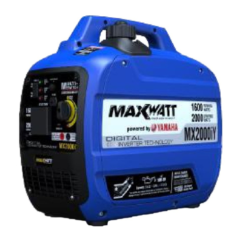 maxwatt MX2000iS Operator's manual