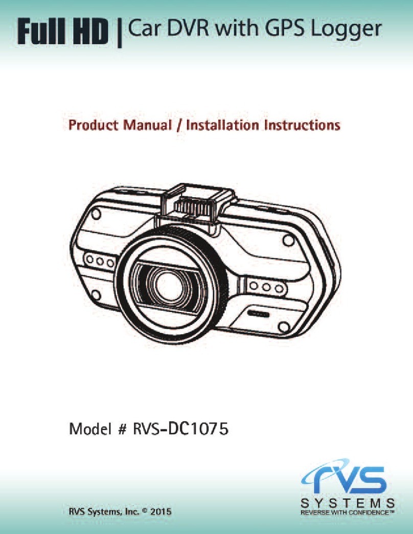 RVS systems RVS-DC1075 Product manual installation & instructions RVS systems RVS-DC1075 Product manual installation & instructions