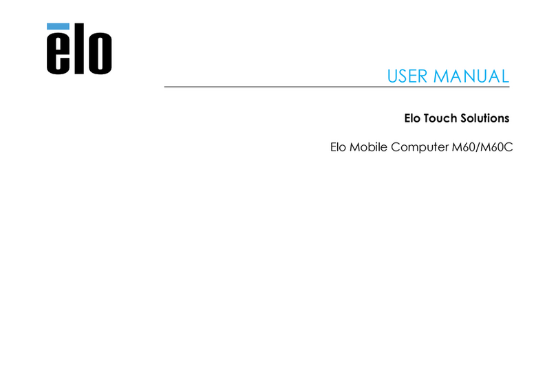 Elo TouchSystems M60 user manual