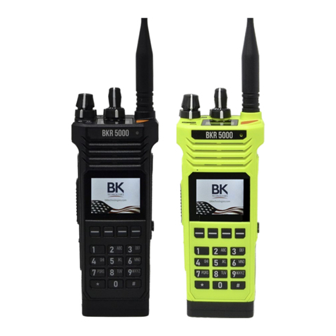 BK TECHNOLOGIES BKR5000 User manual
