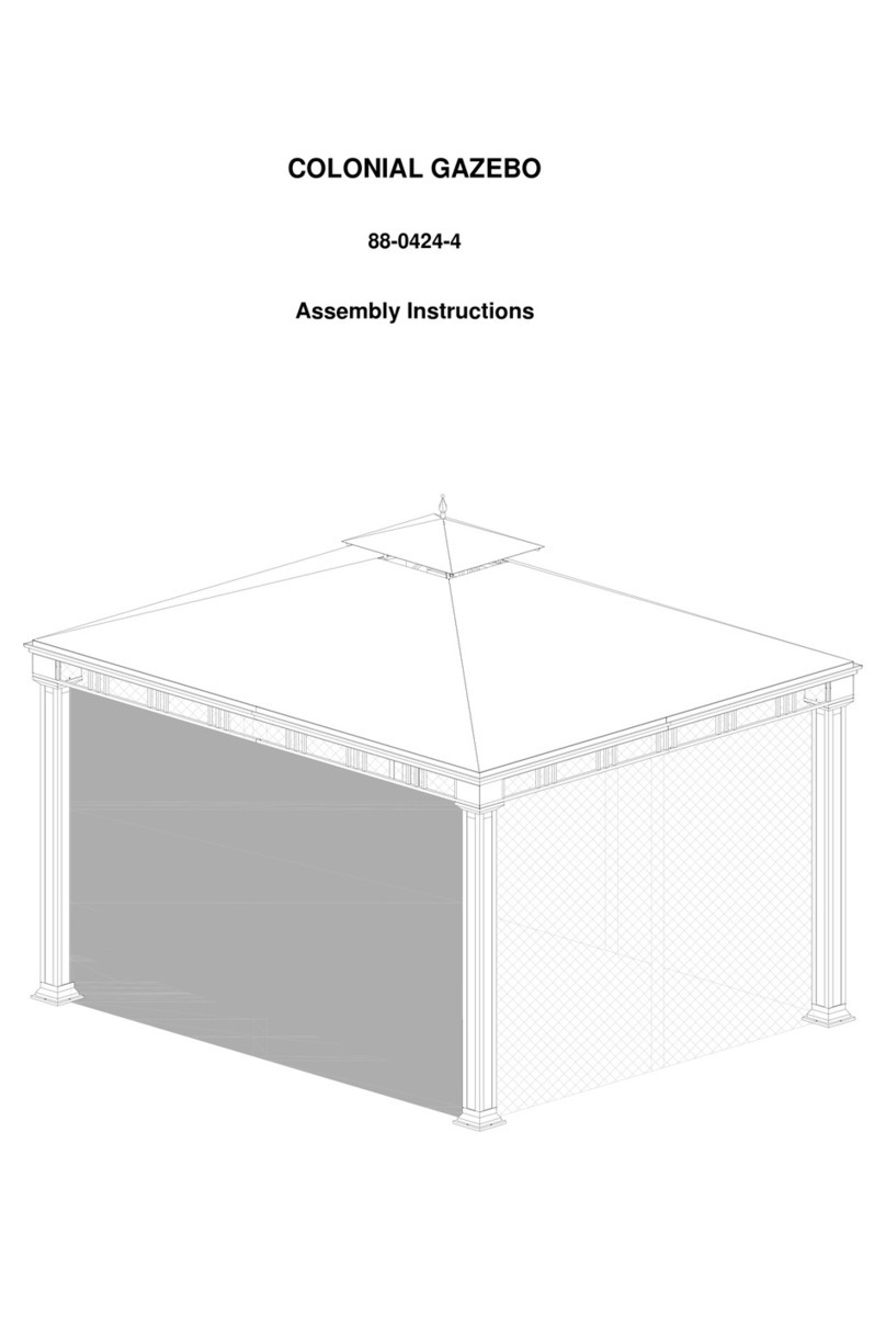 Sunjoy 88-0424-4 User manual Sunjoy 88-0424-4 User manual