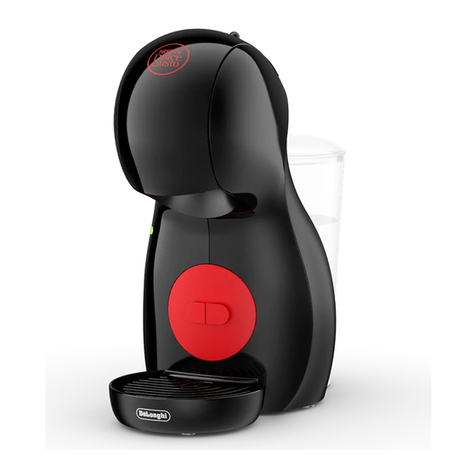 Nescafe Dolce Gusto DeLonghi PICCOLO XS User manual