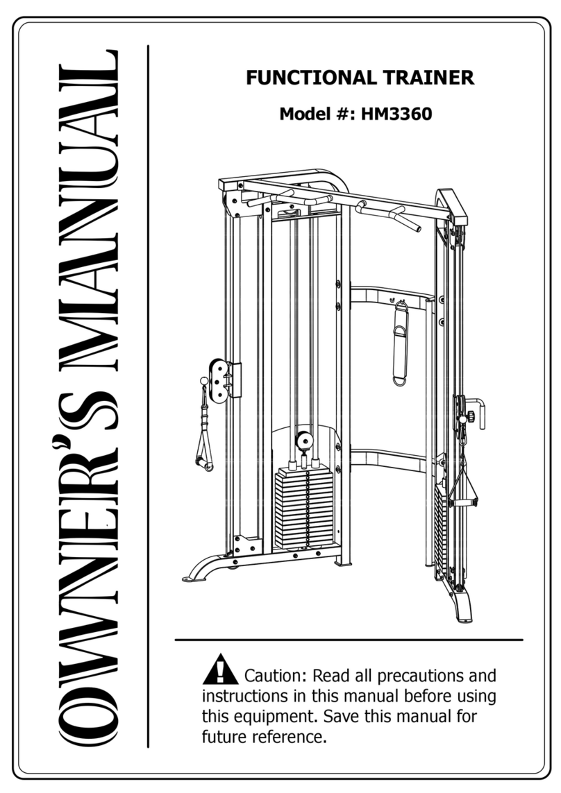Titanium Strength HM3360 owner's manual