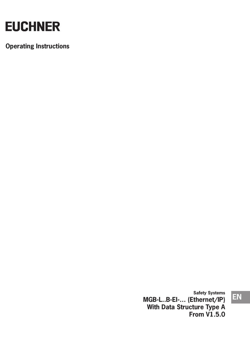 EUCHNER MGB-L B-EI Series operating instructions