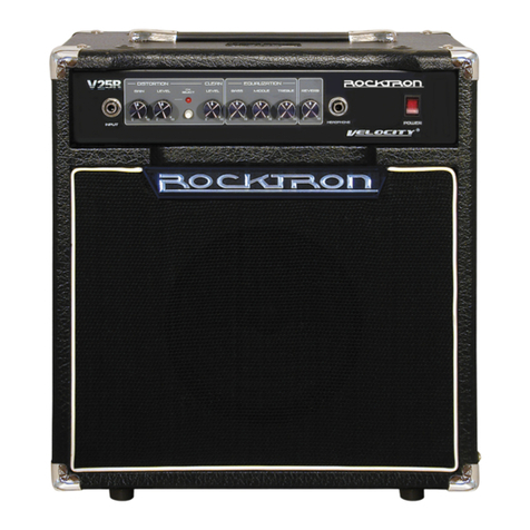 Rocktron Velocity V25R User manual Rocktron Velocity V25R User manual