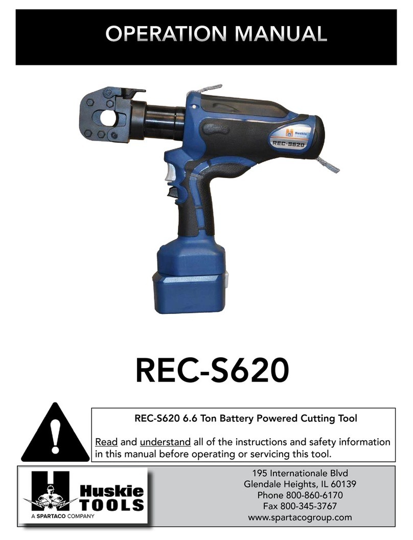 Sparta Huskie Tools REC-S620 Operation manual