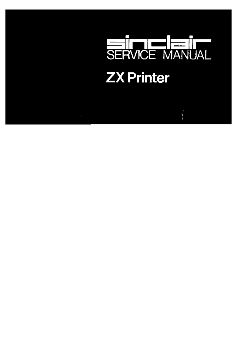 Sinclair ZX User manual