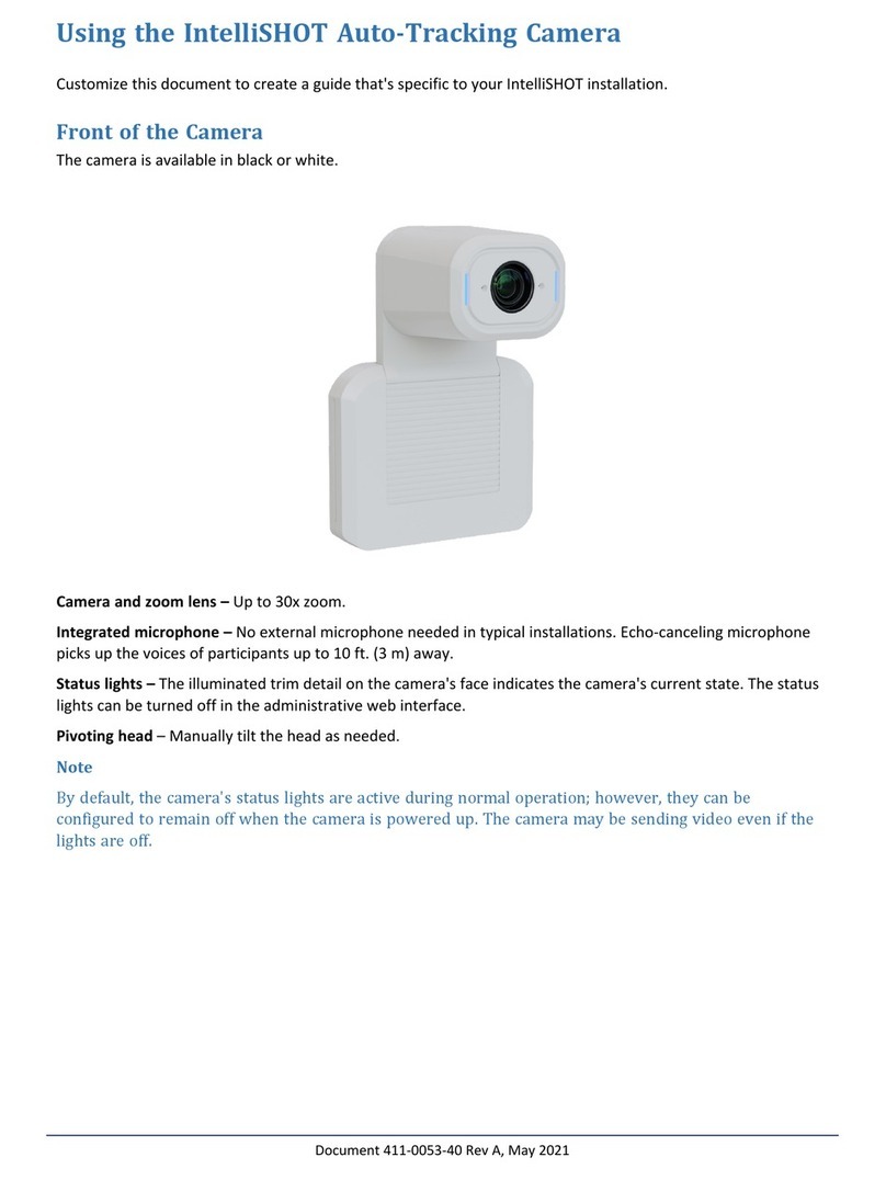 VADDIO IntelliSHOT quick start guide