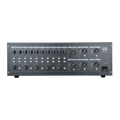 DAPAudio MA-460 manual