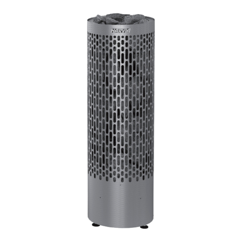 Harvia PP70SP Instructions for installation and use