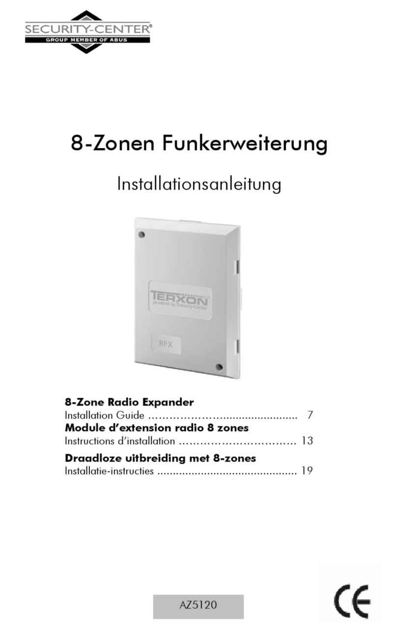 Abus Security-Center TERXON AZ5120 User manual