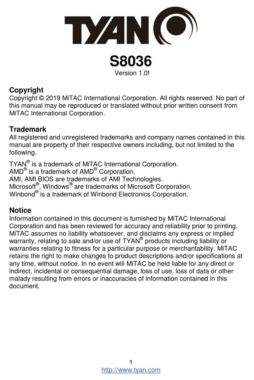TYAN S8036 manual