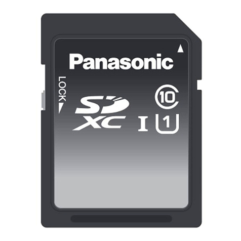Panasonic RP-SDUA64GUK User manual