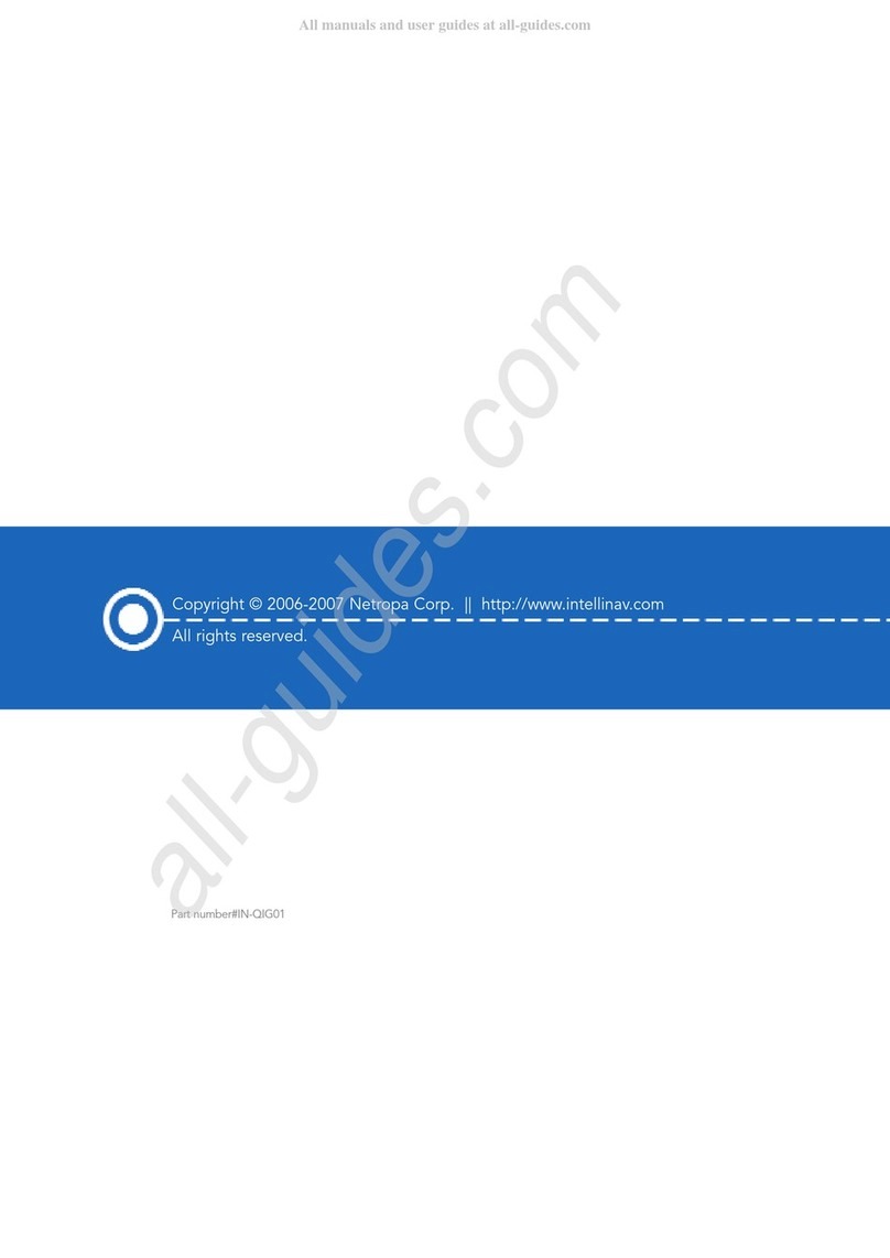 Intellinav 2 user manual