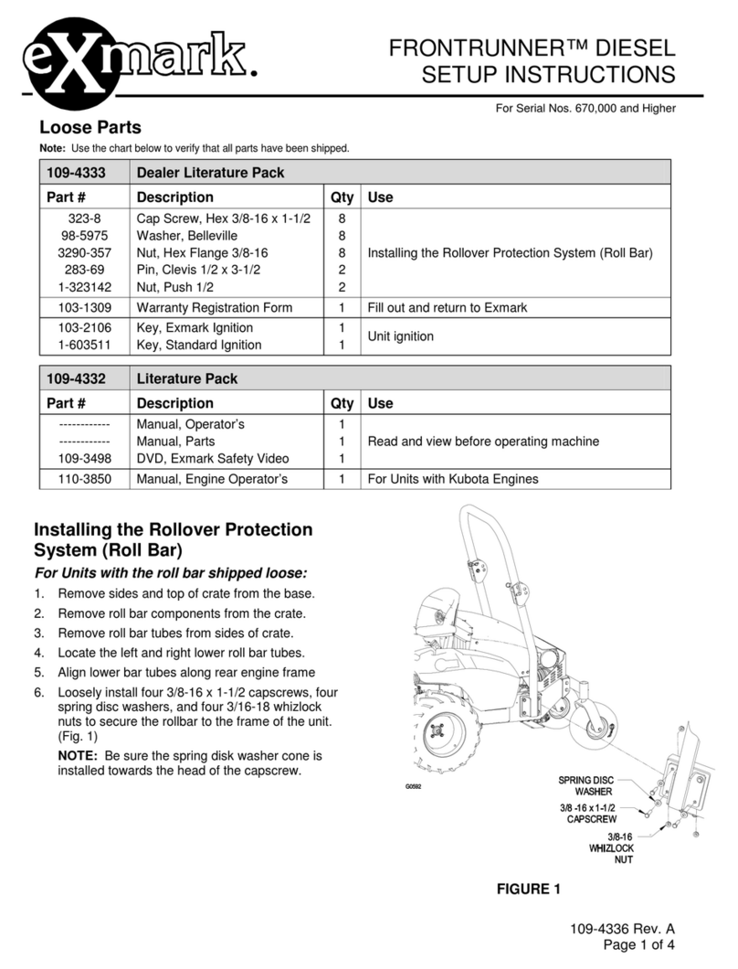 Exmark Frontrunner Manual Exmark Frontrunner Manual