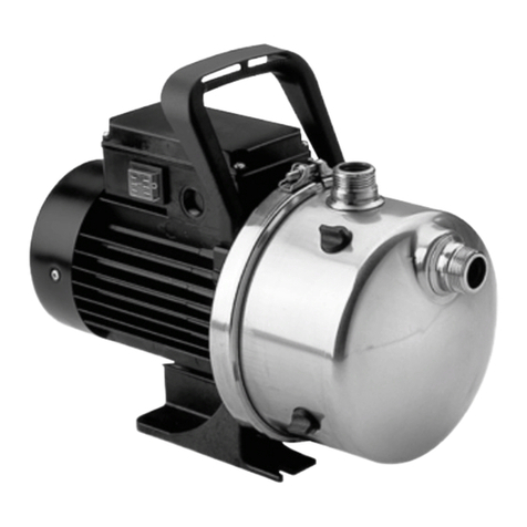 Grundfos JP Installation and operating instructions