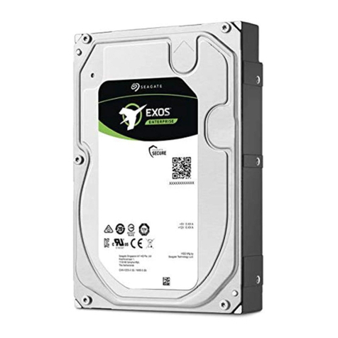 Seagate Technology Exos 7E8 512N User manual Seagate Technology Exos 7E8 512N User manual