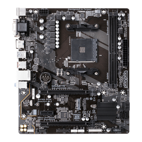 Gigabyte GA-AB350M-HD3 user manual