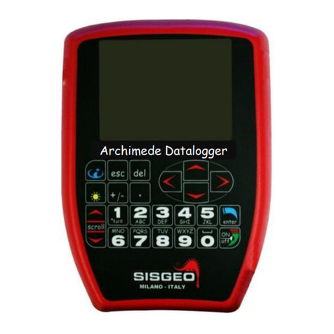 Sisgeo Archimede user manual
