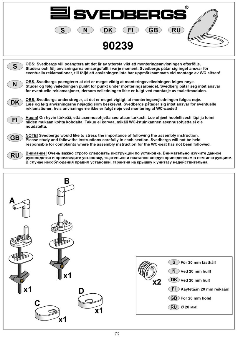 Svedbergs 90239 quick start guide