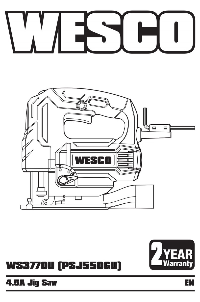 Wesco WS3770U manual