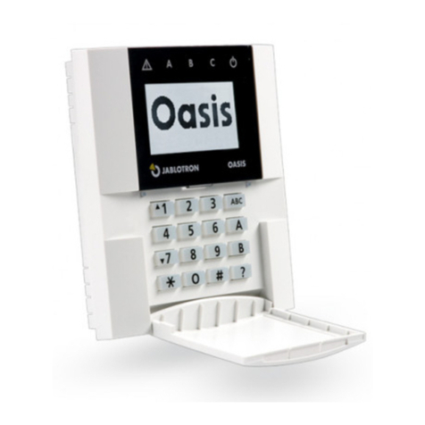 jablotron JA-80-Oasis quick start guide