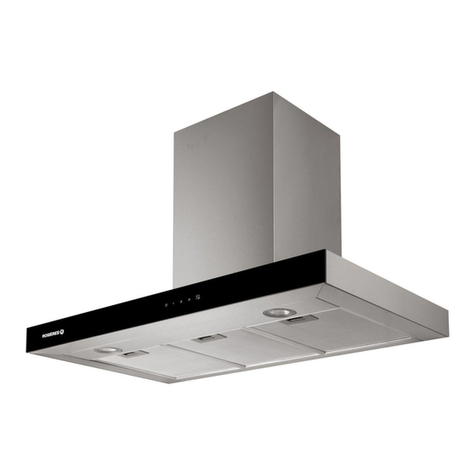 ROSIERES RBVSI985IN Installation and user manual