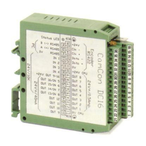 Digitronic CamCon DC16 instruction manual