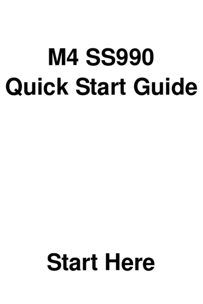 M4 SS990 User manual