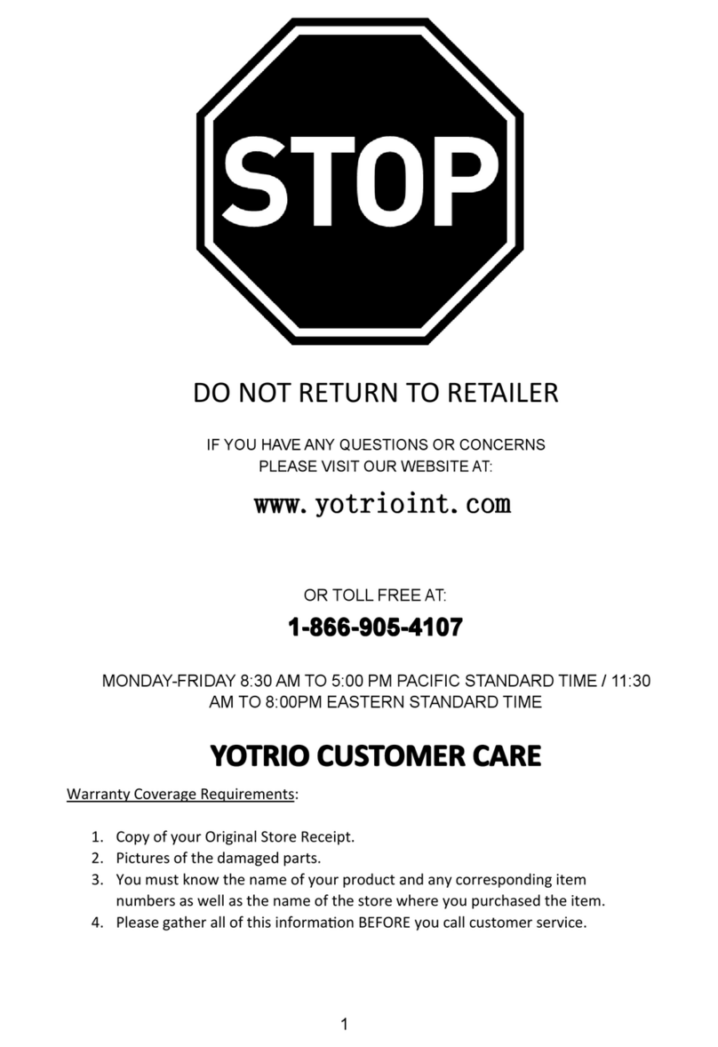 YOTRIO MSD128059664013 quick start guide