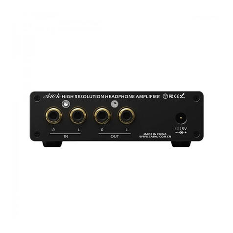 Sabaj A10H User manual