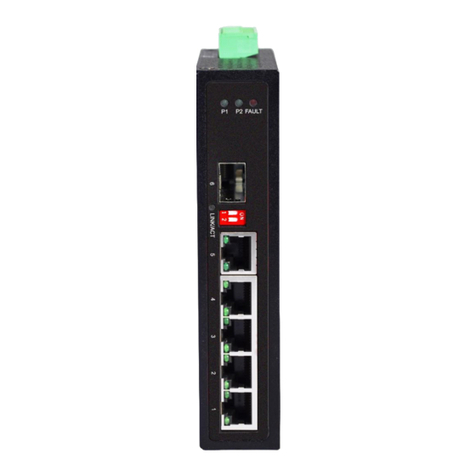 Leonton EG2-0601-SFP Series User manual Leonton EG2-0601-SFP Series User manual