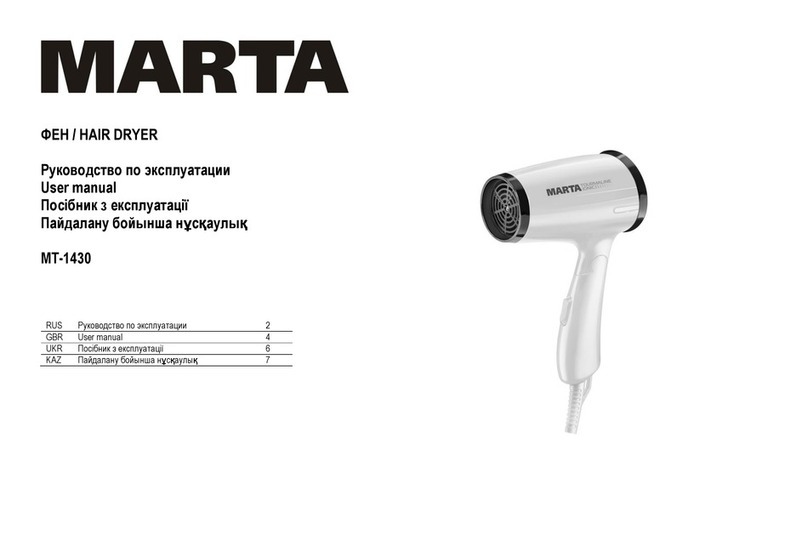 Marta MT-1430 User manual
