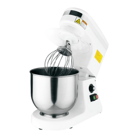 Omcan 7 QT MX-CN-0007-HW instruction manual