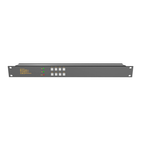 Matrix Switch Corporation MSC-XD81L User manual