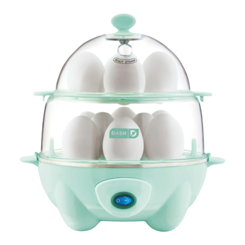 Dash Deluxe Egg Cooker quick start guide