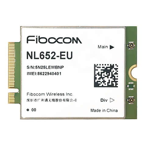 Fibocom NL652-EU-00 Series Instructions for use
