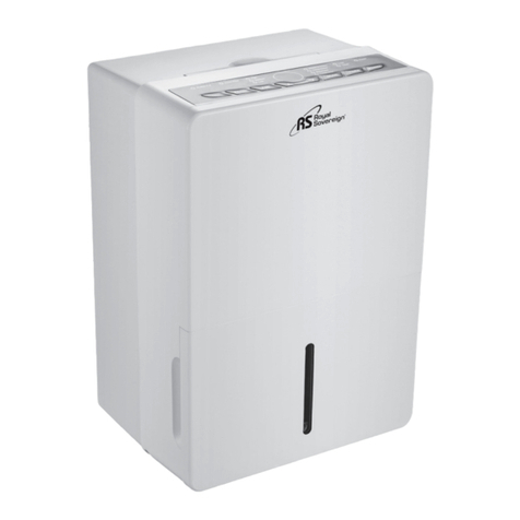 Royal Sovereign International RDH-200 Series User manual
