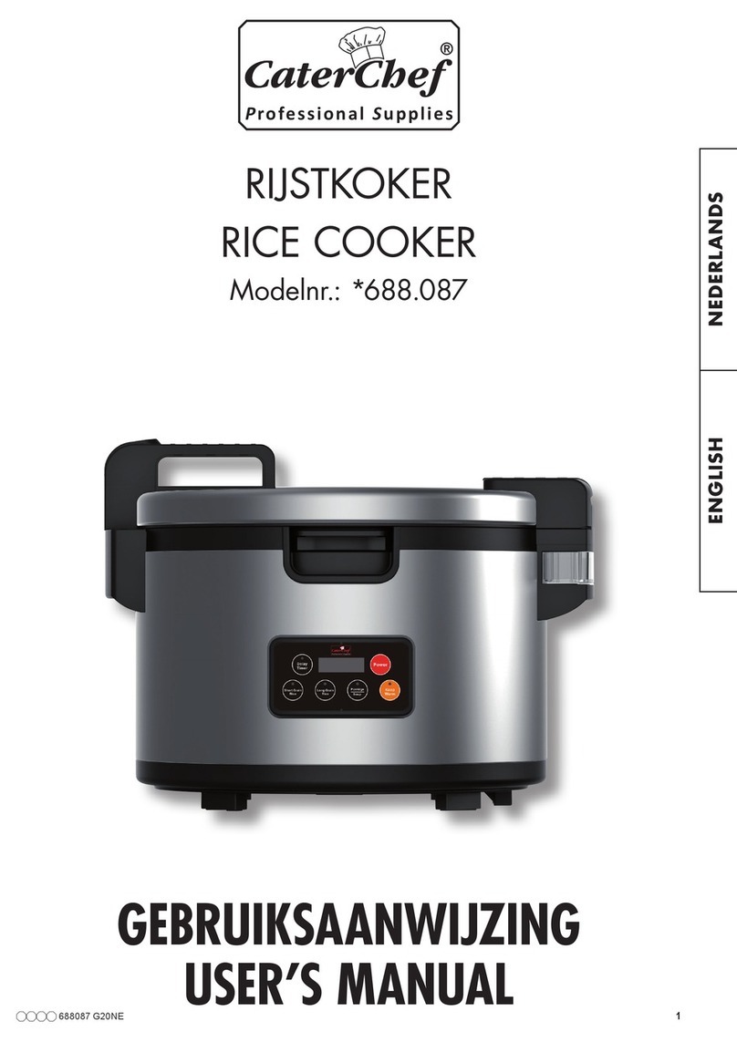 Cater Chef *688.087 User manual
