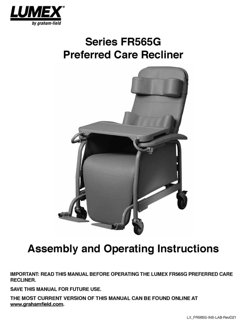 Graham Field Lumex FR565G Series User manual