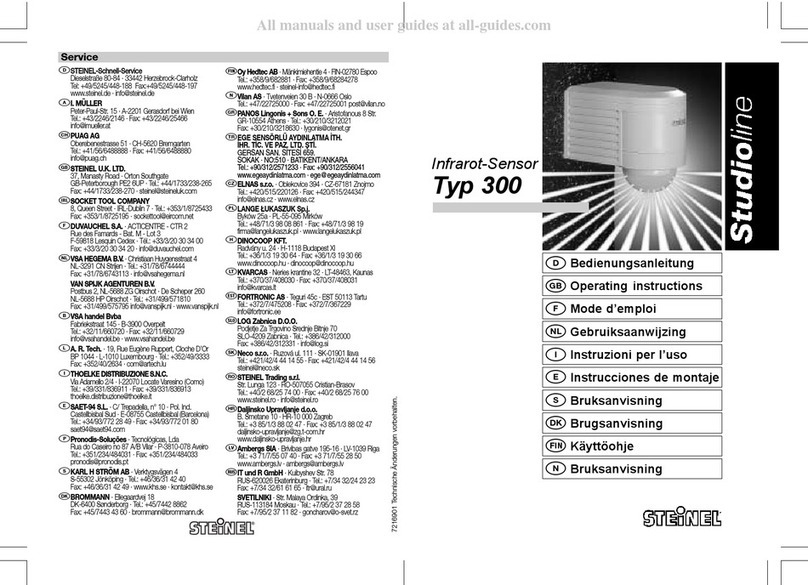 STEINEL GluePRO 300 operating instructions