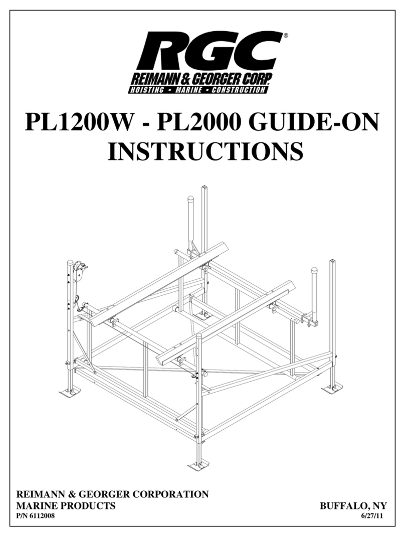 RGC PL1200W User manual