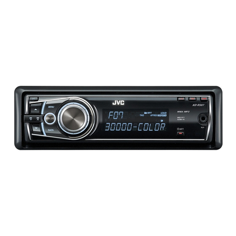 JVC KD-R507 User manual