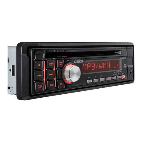 Clarion DB189RMP User manual