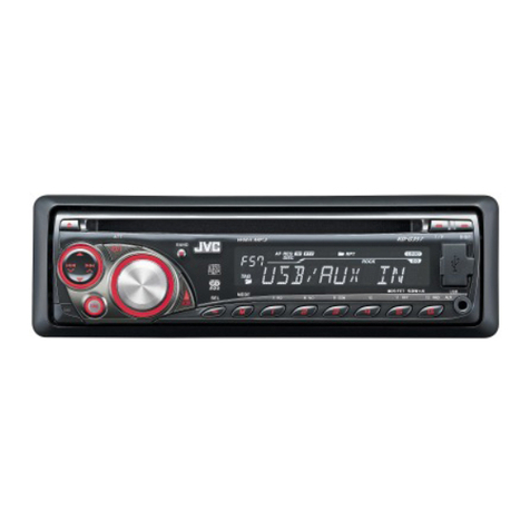 JVC KD-G357 User manual
