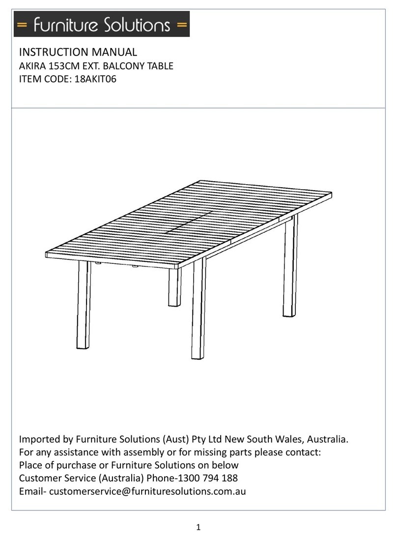 Furniture Solutions 18AKIT06 instruction manual