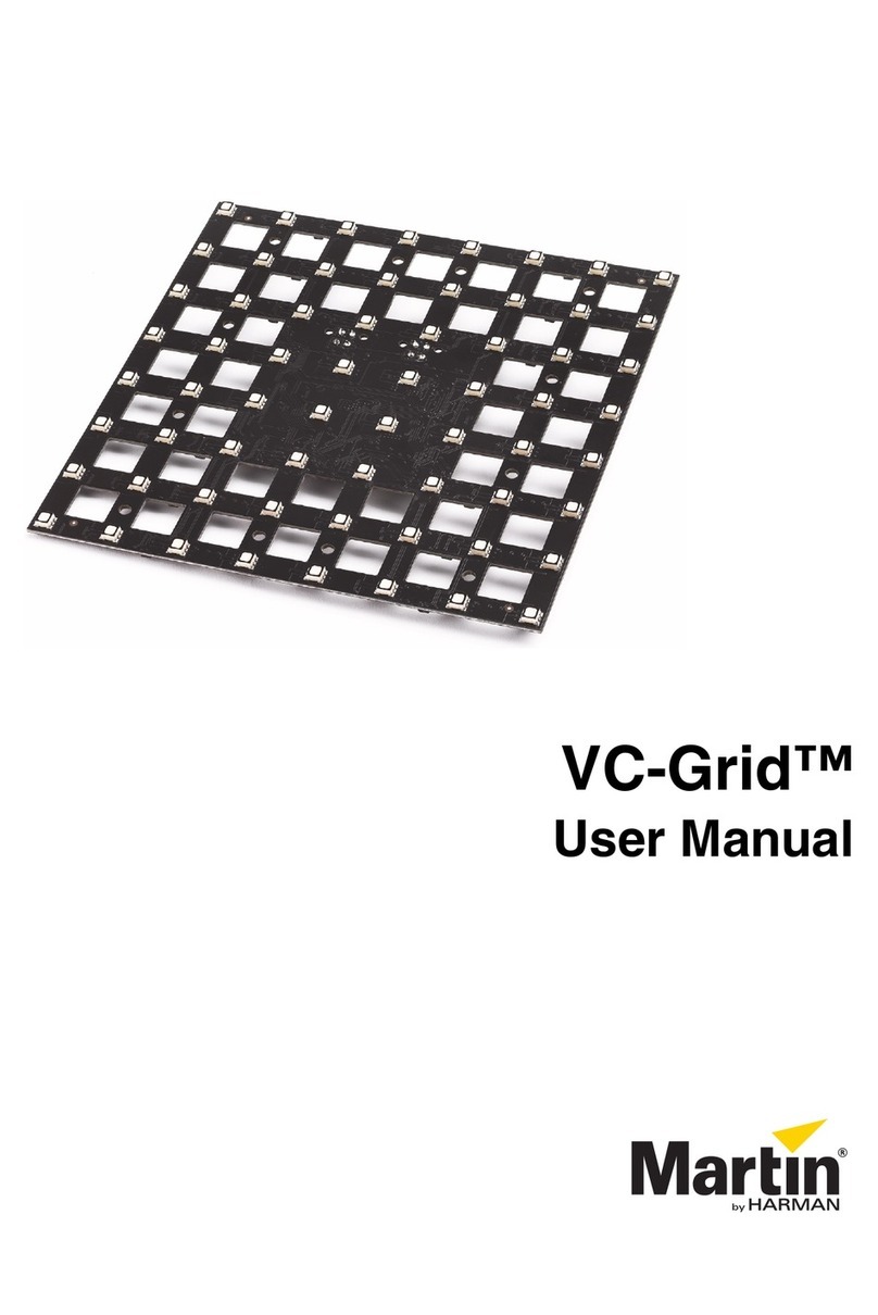 Harman Martin VC-Grid 8x8 25 RGB User manual